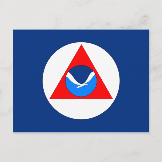 NOAA Flag Postcard (Front)