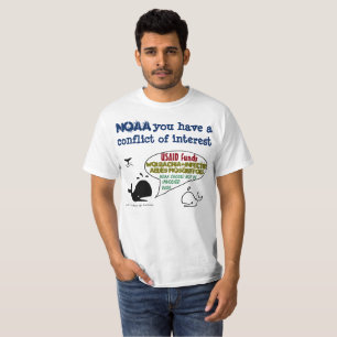 NOAA's Conflict of Interest by RoseWrites T-Shirt