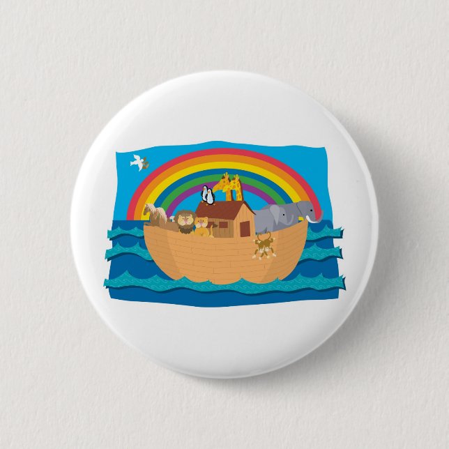 Noah 6 Cm Round Badge (Front)