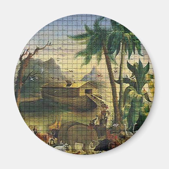 Noah and the Ark Magnet (Front)