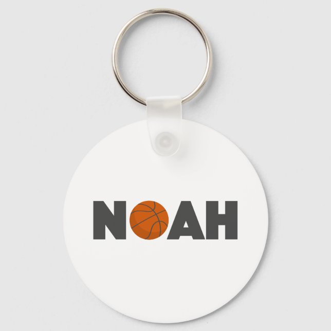 Noah Basketball Key Ring (Front)
