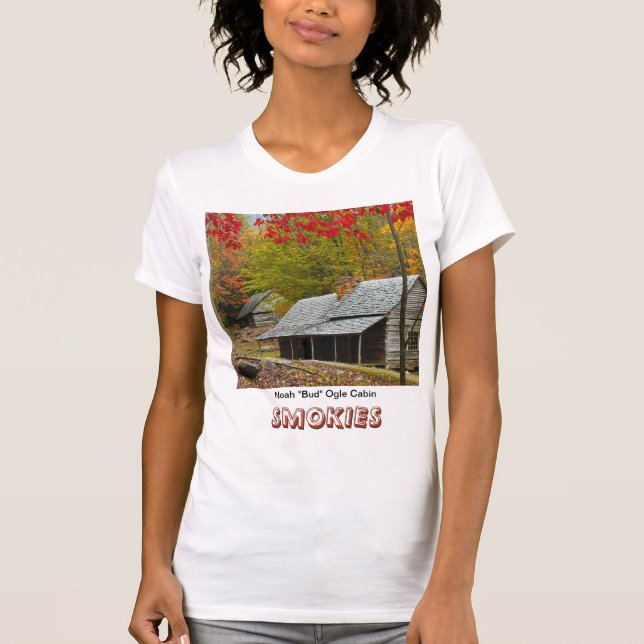 Noah "Bud" Ogle Cabin in the Smokies T-Shirt (Front)