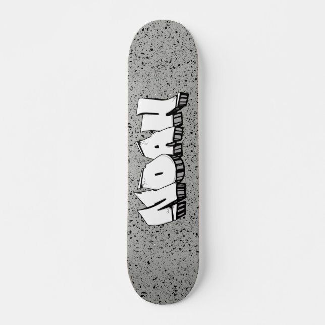 Noah Graffiti Custom Personalised Cool Skateboard (Front)