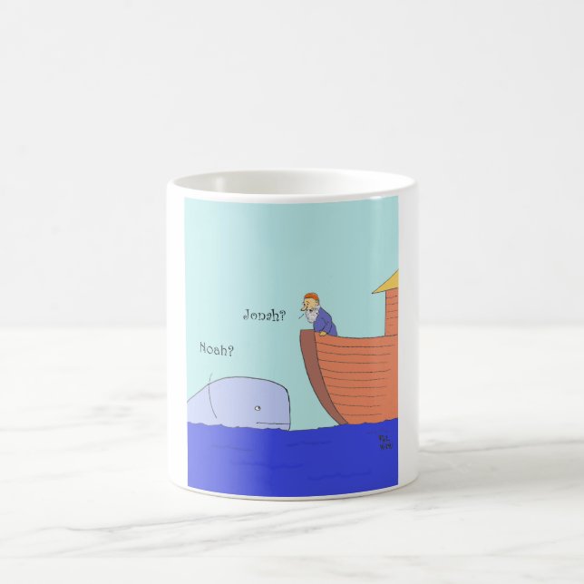 Noah?  Jonah? Coffee Mug (Center)