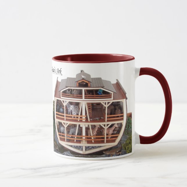 Noah`s Ark Cross Section Model Mug (Right)