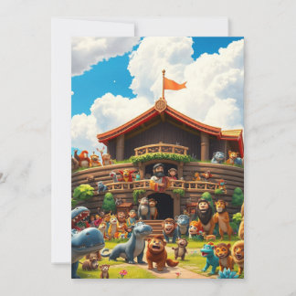 Noah’s Ark of Joy  Holiday Card