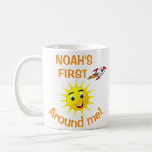 Noah’s First Journey: Perfect 1st Birthday Gift Coffee Mug