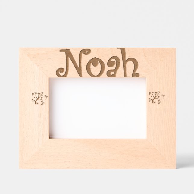 "Noah" Standing Photo Frame – Room Decoration (Front)