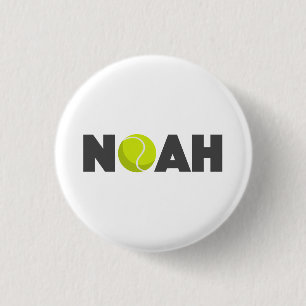 Noah Tennis 3 Cm Round Badge
