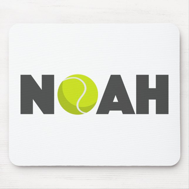 Noah Tennis Mouse Pad (Front)