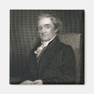 Noah Webster (1758-1843) engraved by Frederick W. Magnet