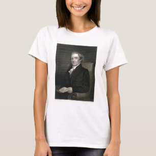 Noah Webster (1758-1843) engraved by Frederick W. T-Shirt