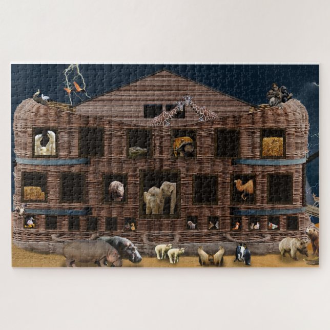 Noah's Arc Jigsaw Puzzle (Horizontal)