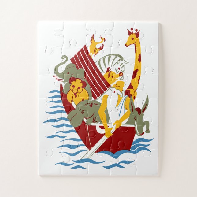 Noah's Arc Jigsaw Puzzle (Vertical)