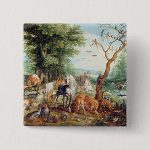 Noah's Ark 15 Cm Square Badge