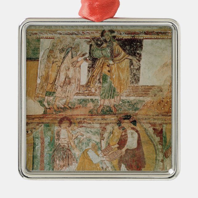 Noah's Ark and Moses Metal Tree Decoration (Front)