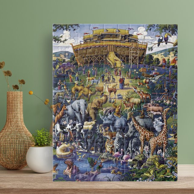 Noahs Ark Animals Jigsaw Puzzle (Creator Uploaded)