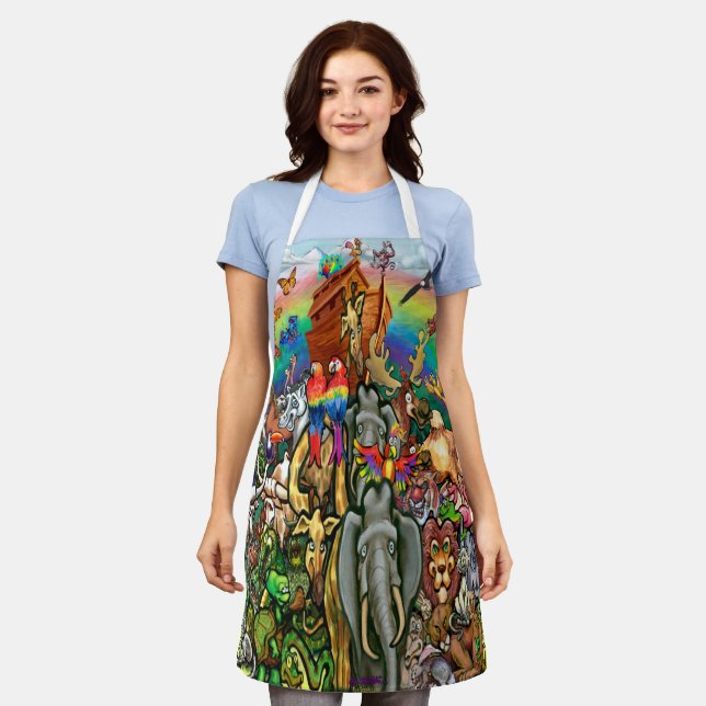 Noah's Ark Apron (Worn)