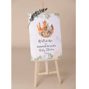 Noah's Ark Arc Welcome Sign