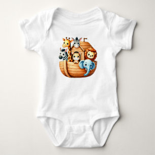 Noah's Ark Baby Bodysuit