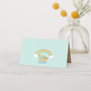 Noah's Ark Baby Shower Place Card
