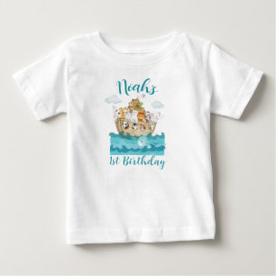Noah's ark birthday shirt