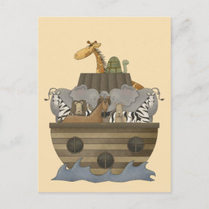 Noah's Ark Blank - Personalise It Yourself Postcard