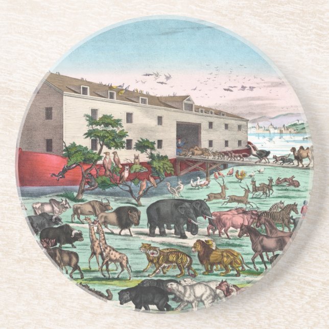 Noah's Ark coaster (Front)