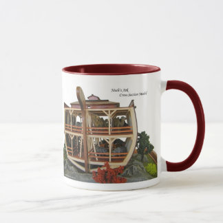 Noahs Ark Cross Section Diorama Coffee Mug
