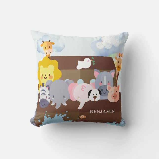 Noah's Ark Cushion (Front)