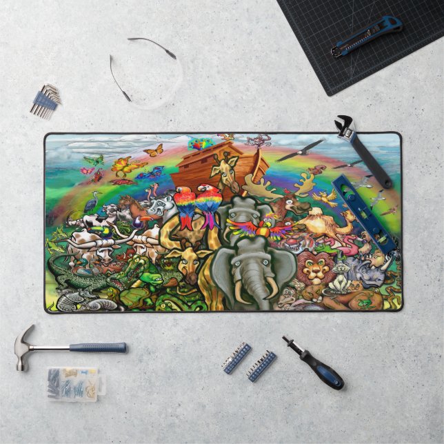 Noah's Ark Desk Mat (Workstation)