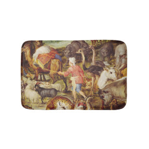 Noah's Ark, detail of the right hand side Bath Mat