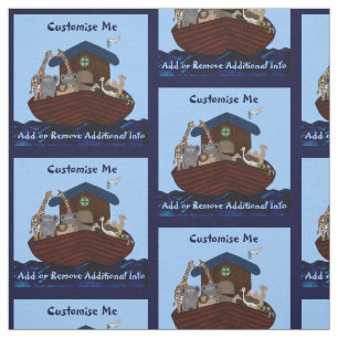 Noah's Ark Fabric