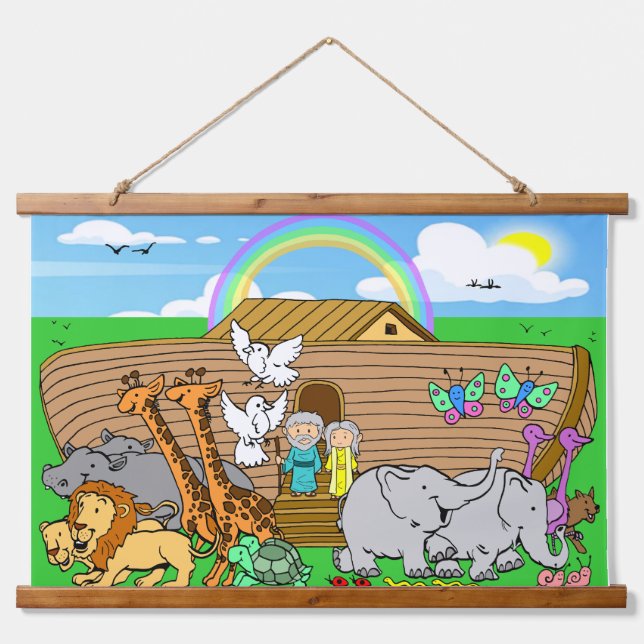 Noah's Ark Hanging Tapestry (Front)