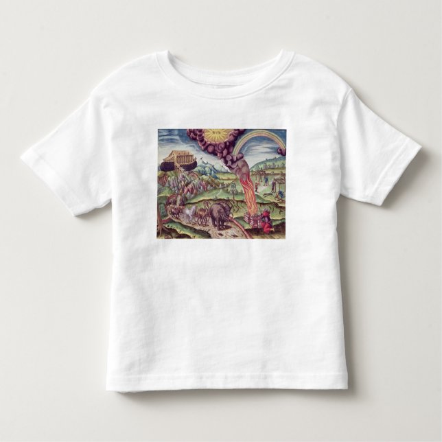 Noah's Ark, illustration from 'Brevis Narratio' Toddler T-Shirt (Front)