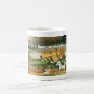 Noah's Ark I'm on a boat mug