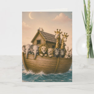 Noah's Ark Islamic Nursery Card
