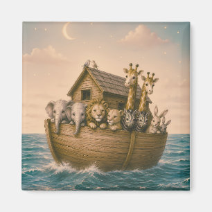 Noah's Ark Islamic Nursery Magnet