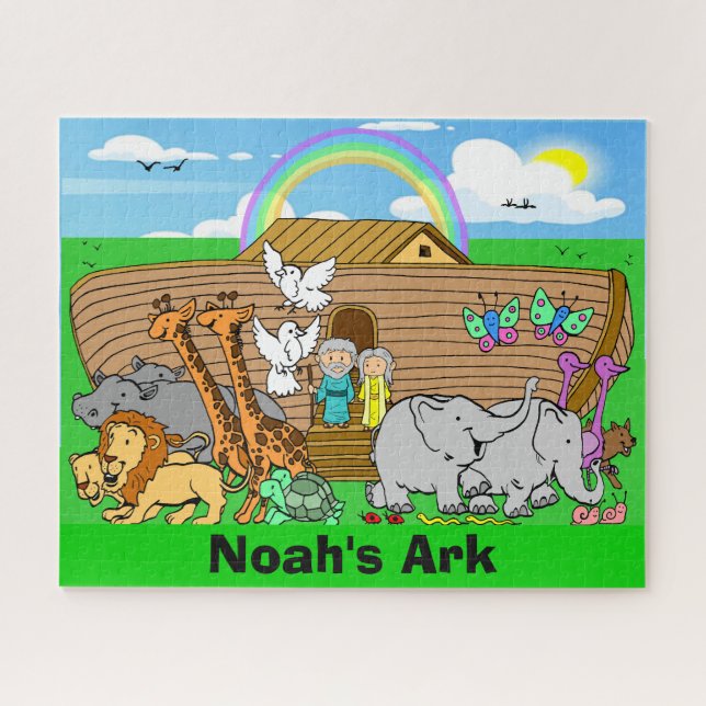 Noah's Ark Jigsaw Puzzle (Horizontal)