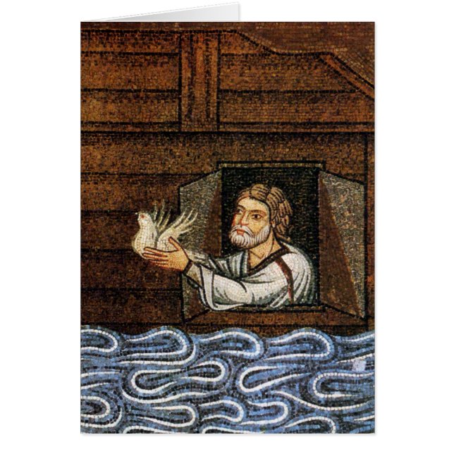 Noah's Ark Mosaic - Circa 1200 - Artist Unknown (Front)