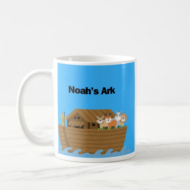 Noah's Ark Mug Coffee Cup  (Left)