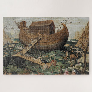 Noahs Ark on Mount Ararat by Simon de Myle Jigsaw Puzzle