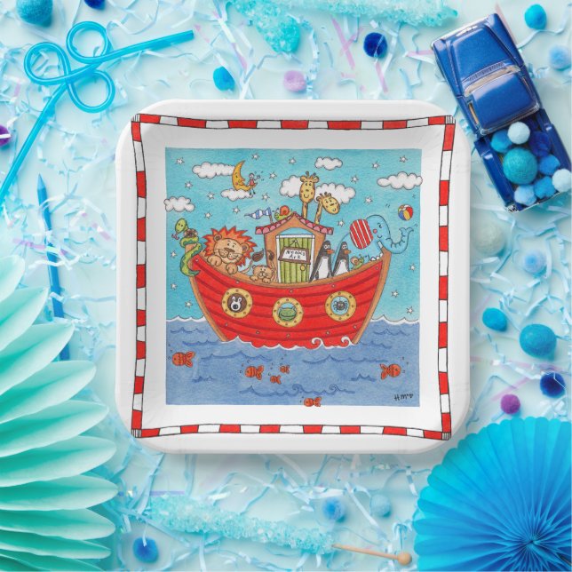 Noah's Ark  Paper Plate (Party)