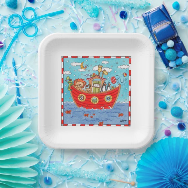 Noah's Ark  Paper Plate (Party)