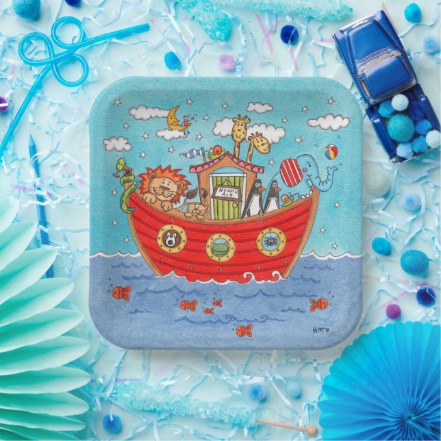 Noah's Ark  Paper Plate (Party)