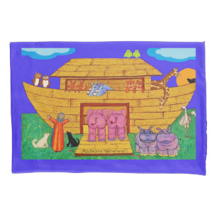 Noah's Ark Pillowcase