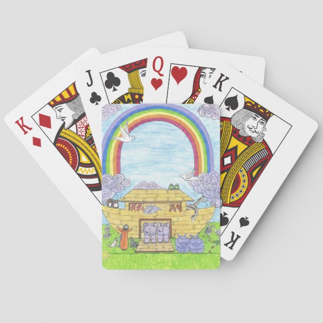Noah's Ark Playing Cards (Back)
