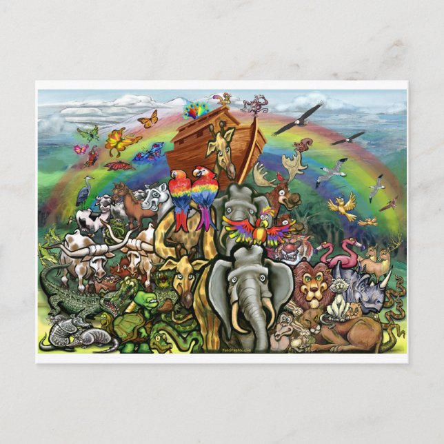Noah's Ark Postcard (Front)