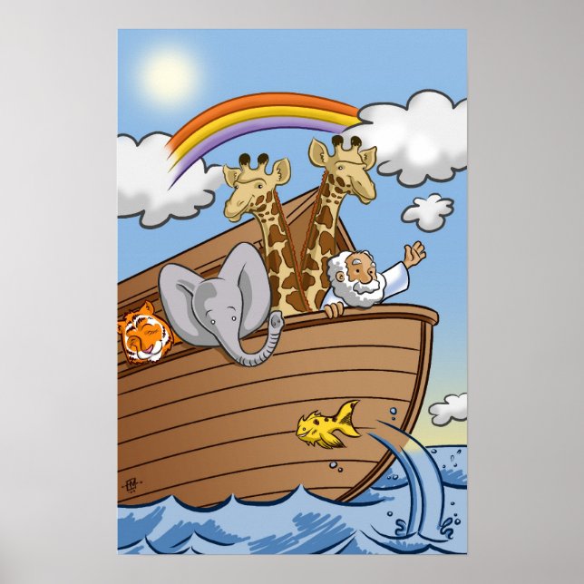 Noah's Ark Poster by Salinas Slugger Studios (Front)