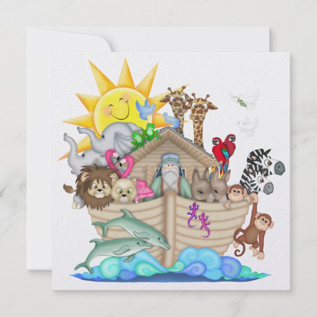 Noah's Ark - SRF Invitation (Front)